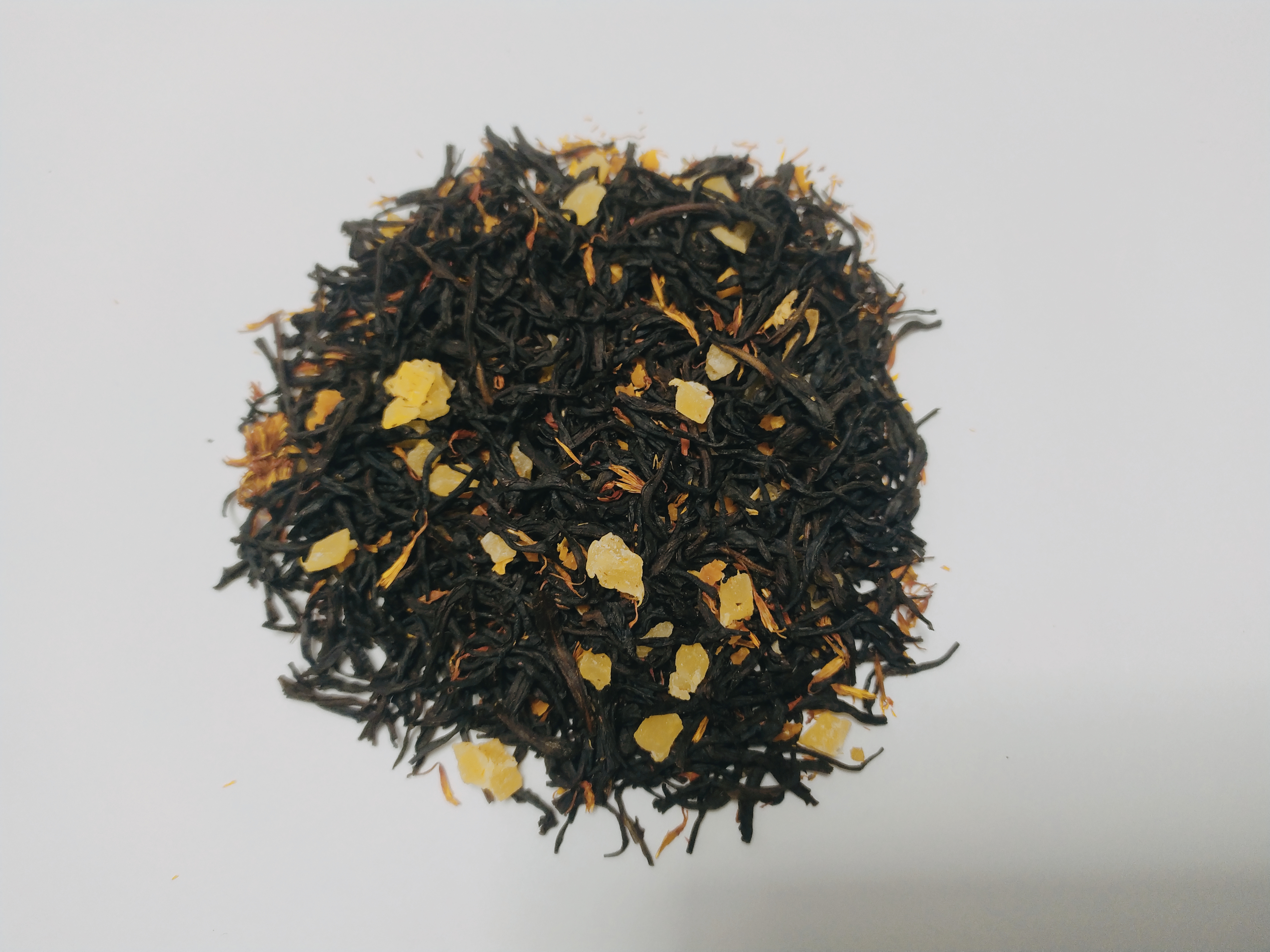 картинка Айва с персиком, 500 гр. Черный ароматизированный чай